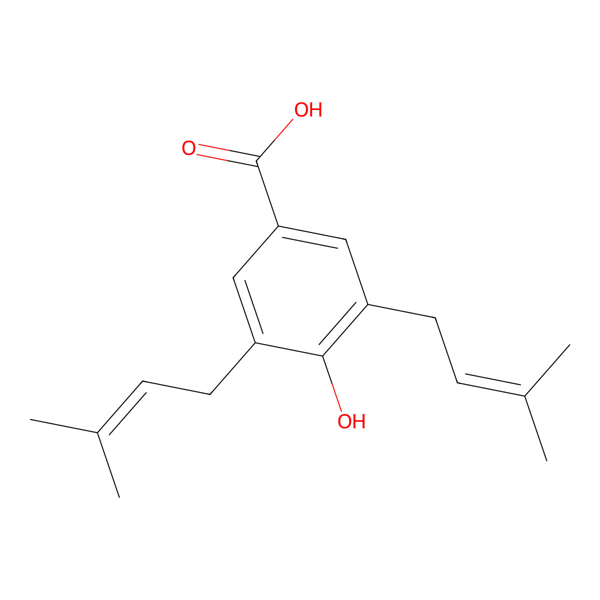 Nervogenic acid molecular structure, CAS 17622-86-5