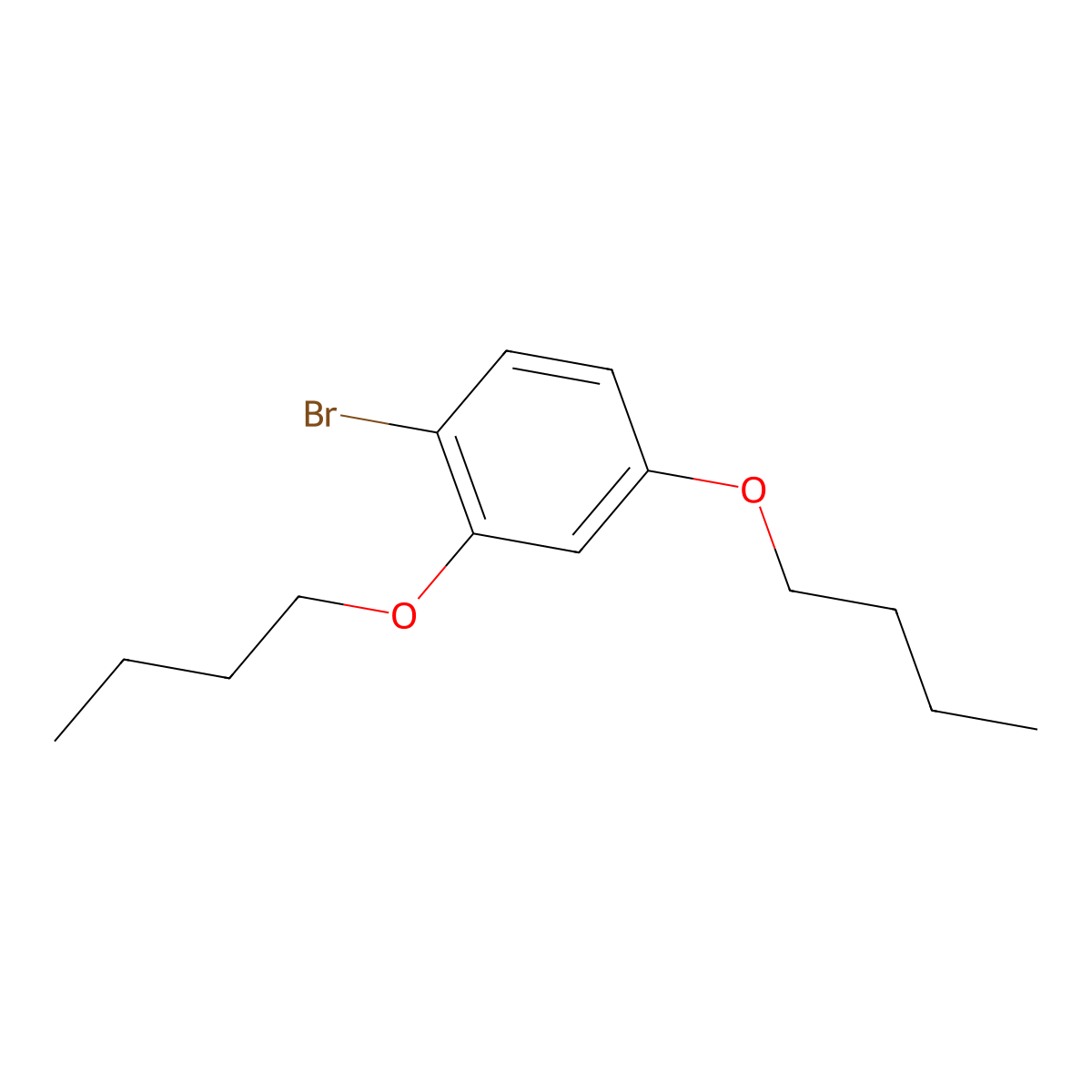 1-Bromo-2,4-dibutoxybenzene molecular structure, CAS 176250-93-4