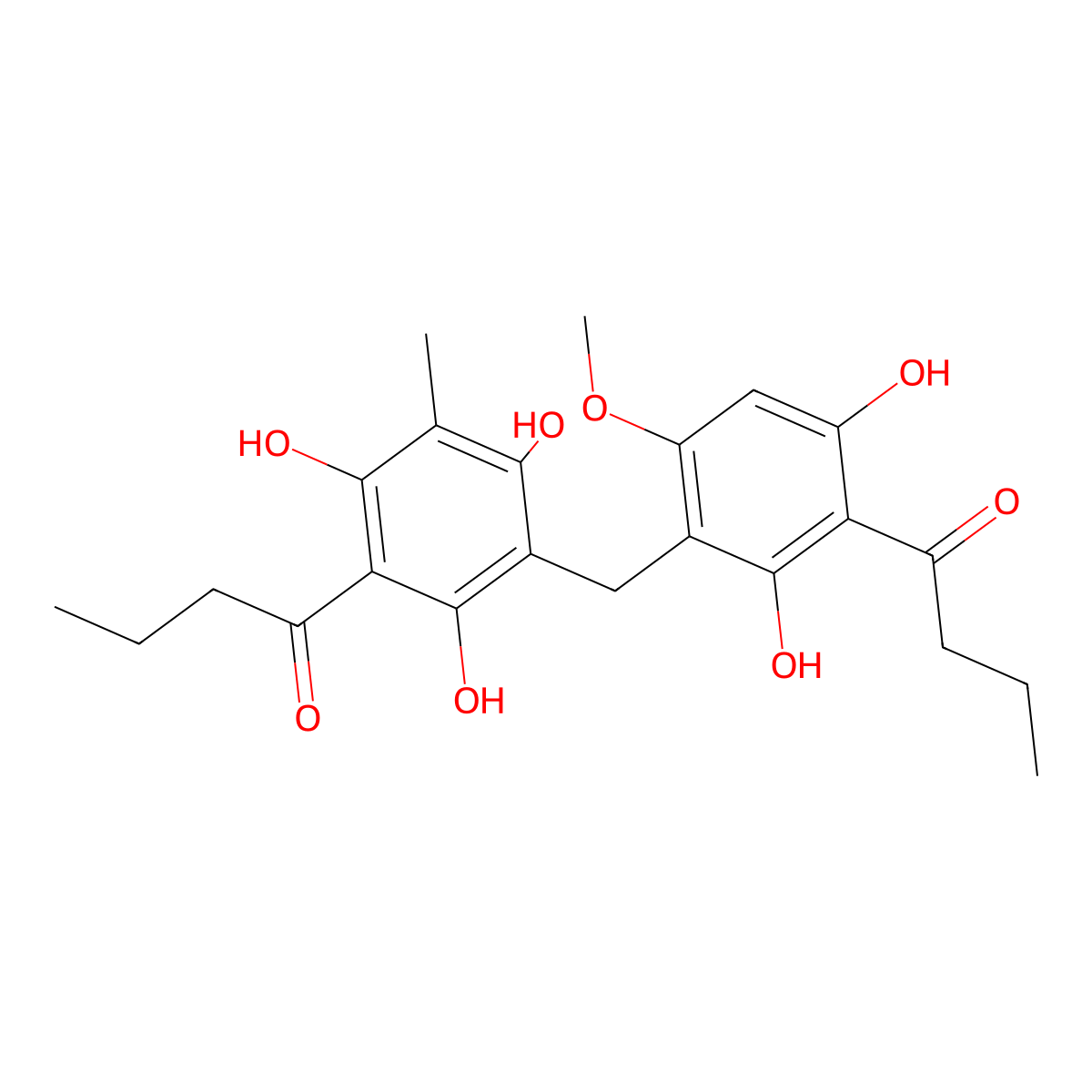 Phloraspine molecular structure, CAS 1763-14-0