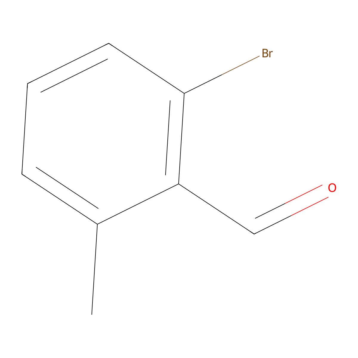 2-Bromo-6-methylbenzaldehyde molecular structure, CAS 176504-70-4