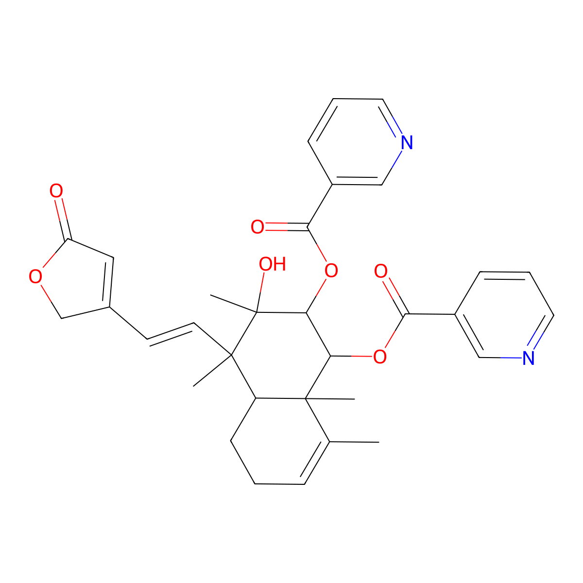 Scutebarbatine A molecular structure, CAS 176520-13-1