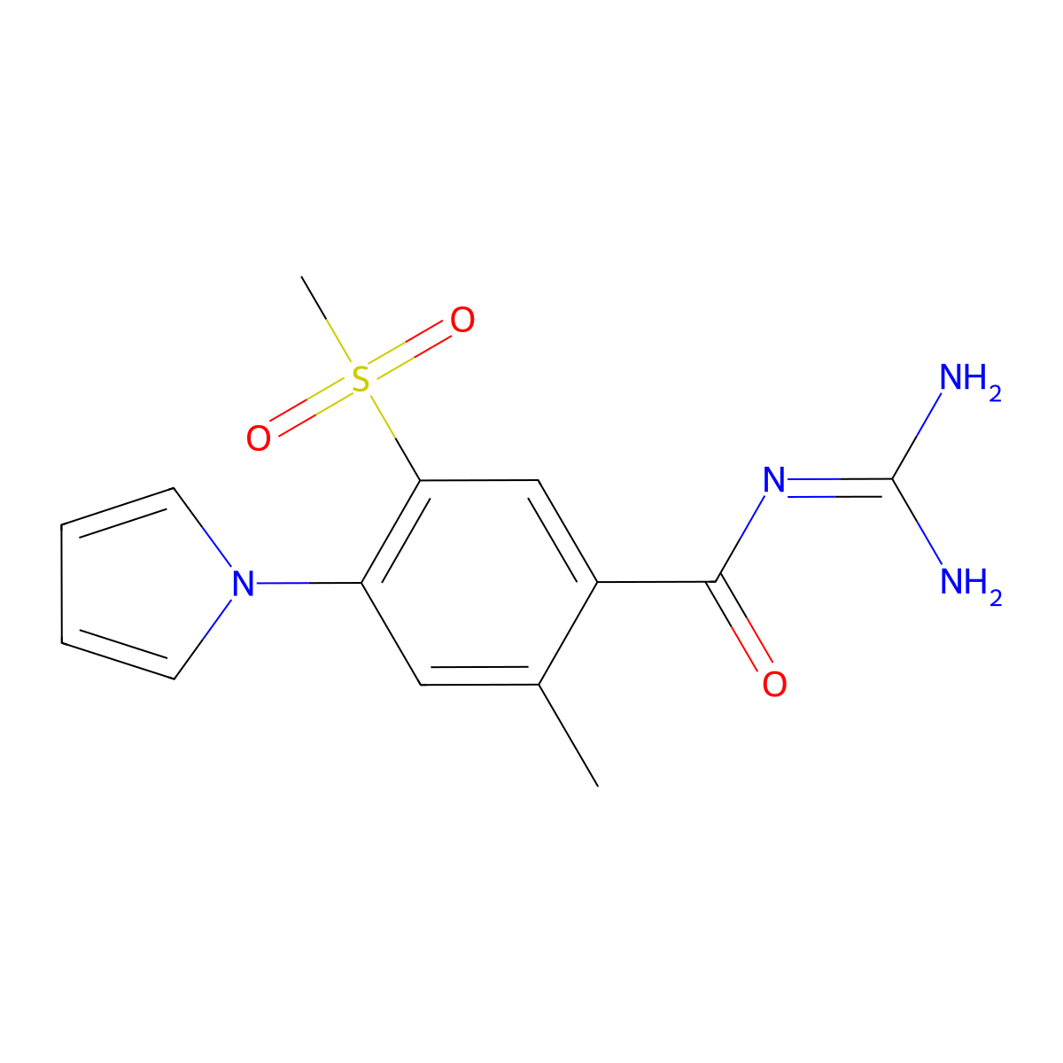 Eniporide molecular structure, CAS 176644-21-6