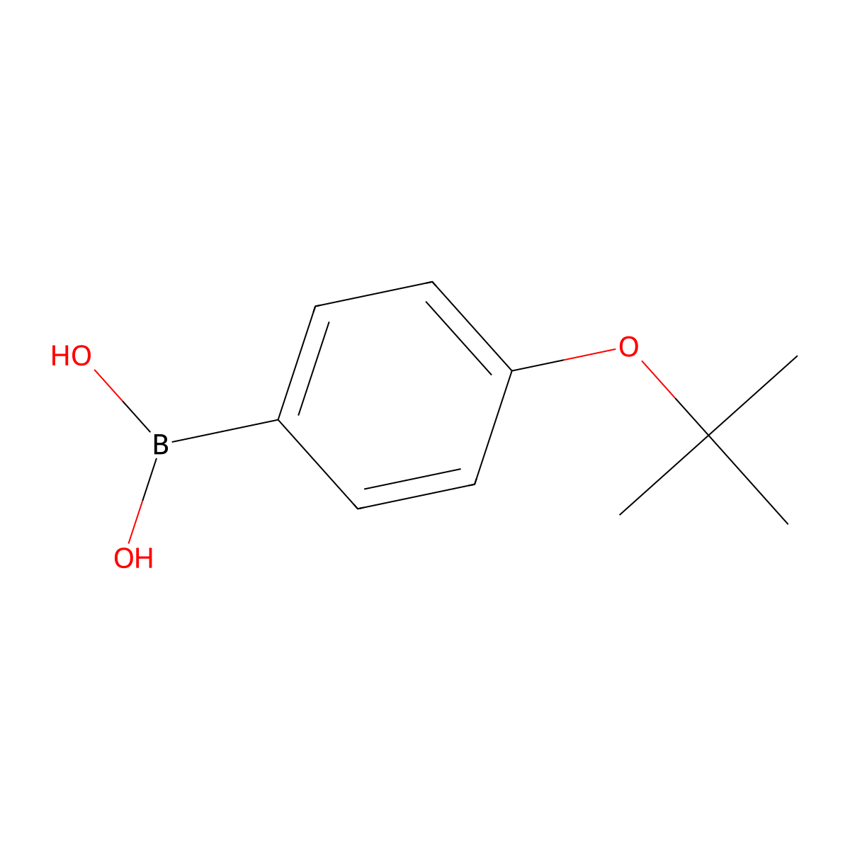 4-tert-Butoxyphenylboronic acid molecular structure, CAS 176672-49-4