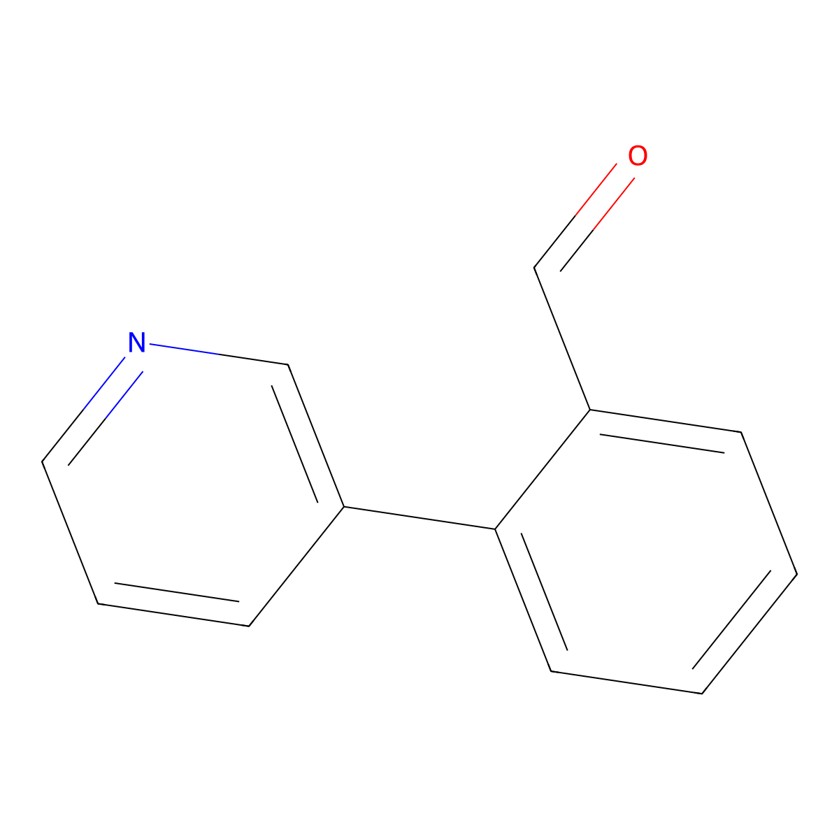 2-(Pyridin-3-Yl)Benzaldehyde molecular structure, CAS 176690-44-1