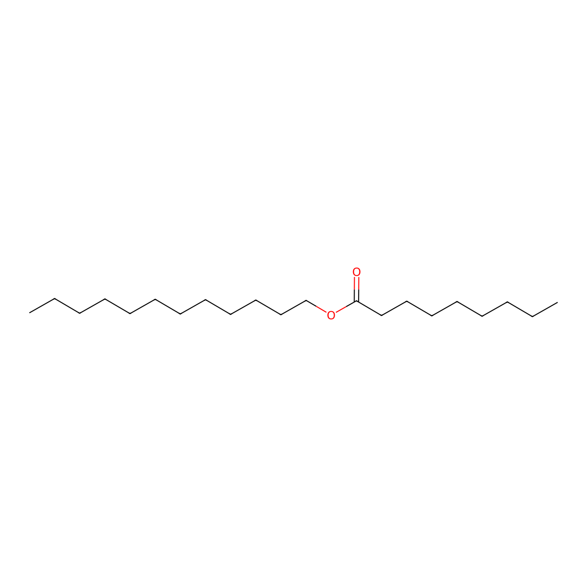 Dodecyl nonan-1-oate molecular structure, CAS 17671-26-0