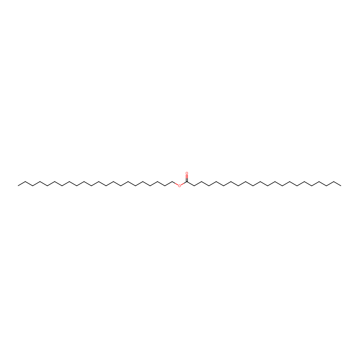 Behenyl Behenate molecular structure, CAS 17671-27-1
