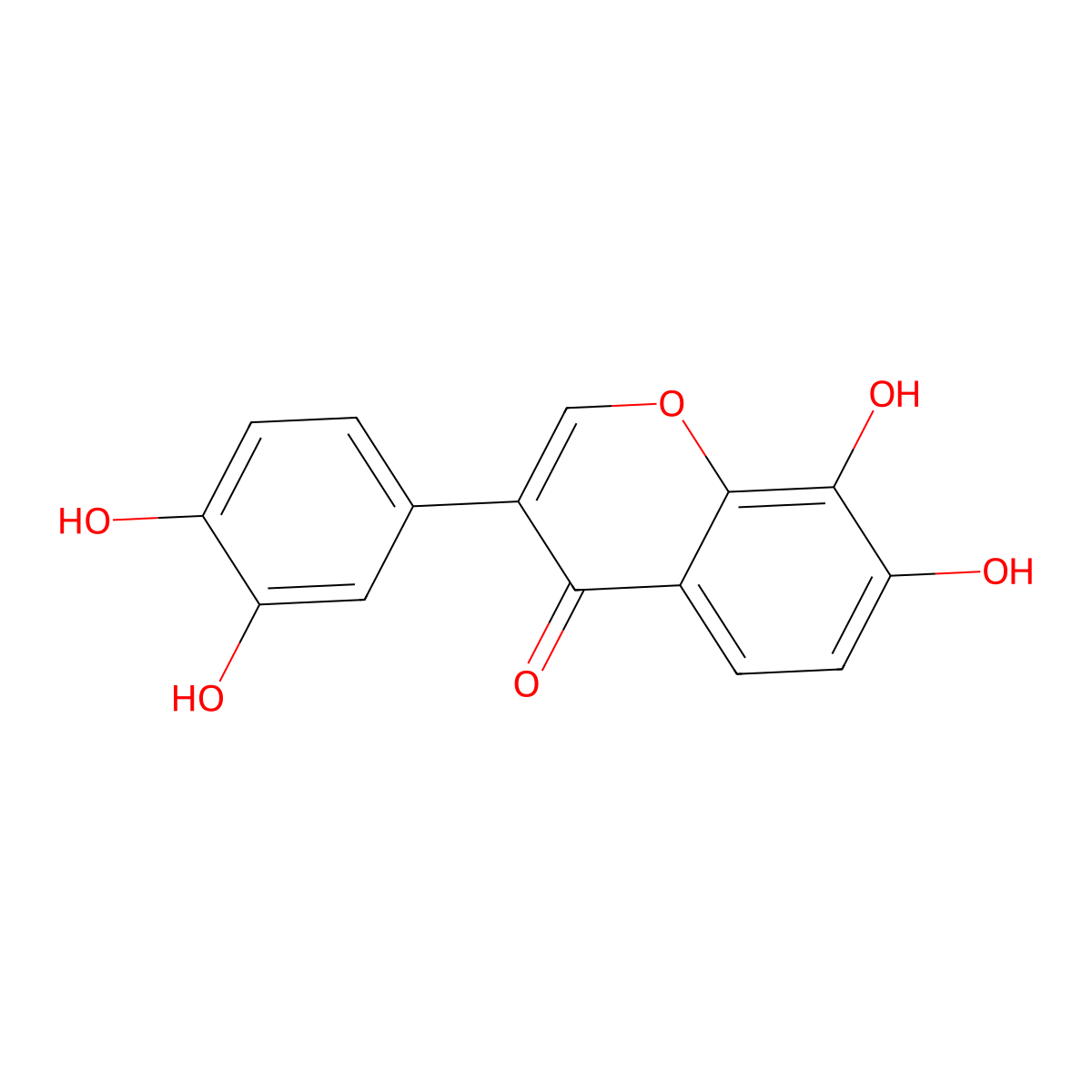 7,8,3',4'-Tetrahydroxyisoflavone molecular structure, CAS 176786-87-1