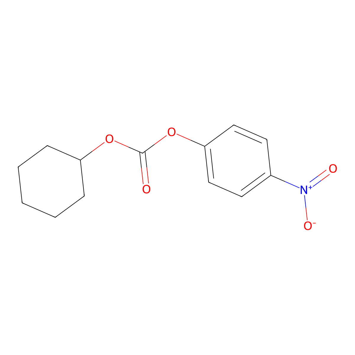 Cyclohexyl (4-nitrophenyl) Carbonate molecular structure, CAS 176787-42-1