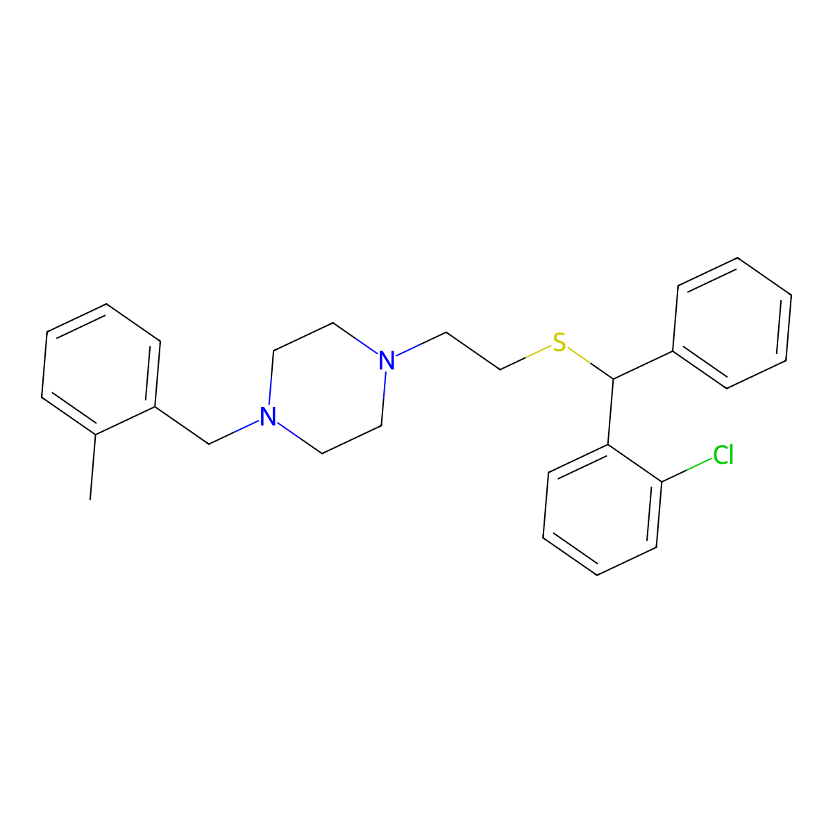 Bentipimine molecular structure, CAS 17692-23-8