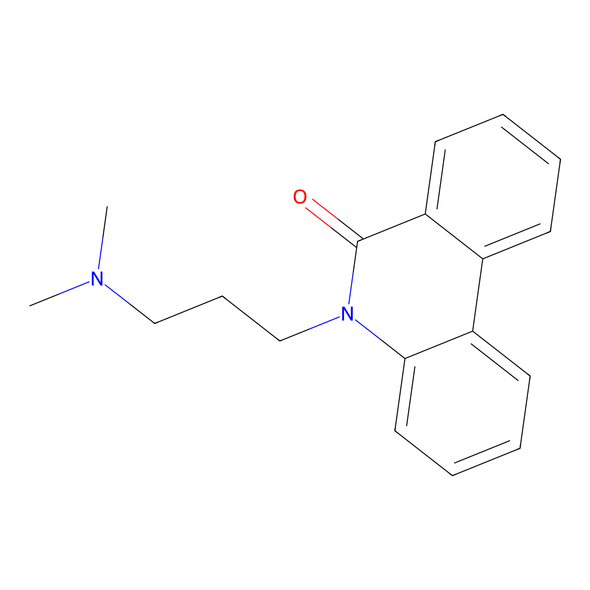 Fantridone molecular structure, CAS 17692-37-4