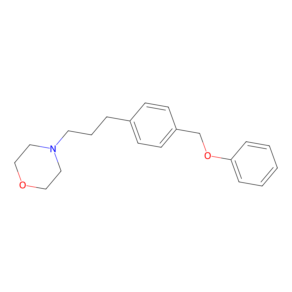 Fomocaine molecular structure, CAS 17692-39-6