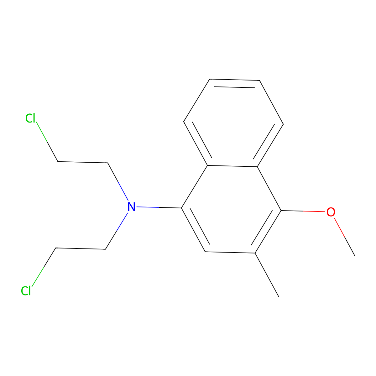 Mitoclomine molecular structure, CAS 17692-54-5