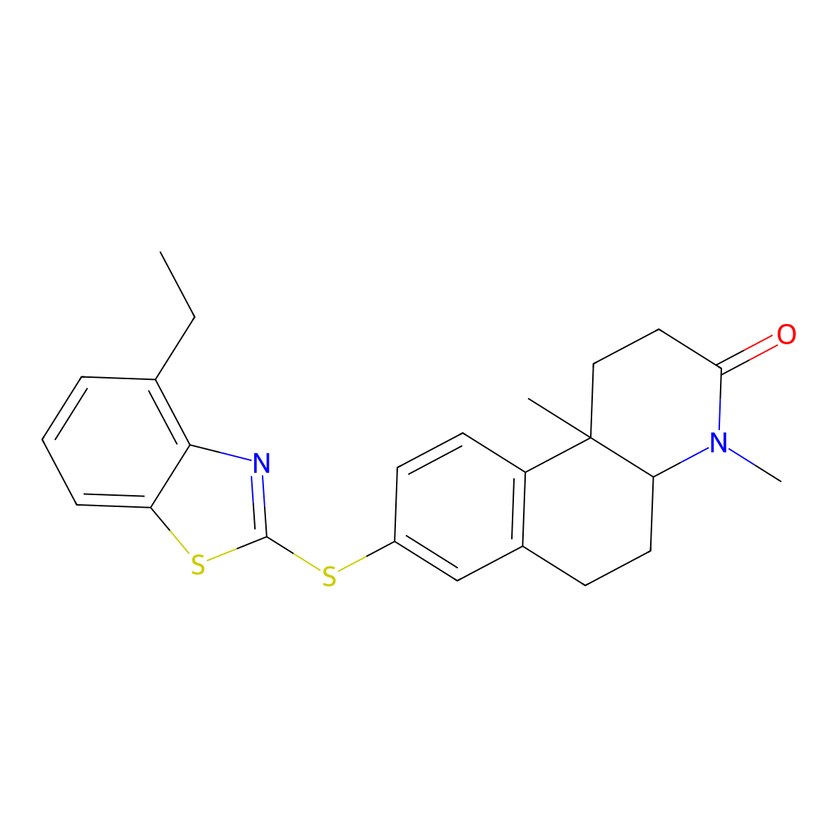 Izonsteride molecular structure, CAS 176975-26-1