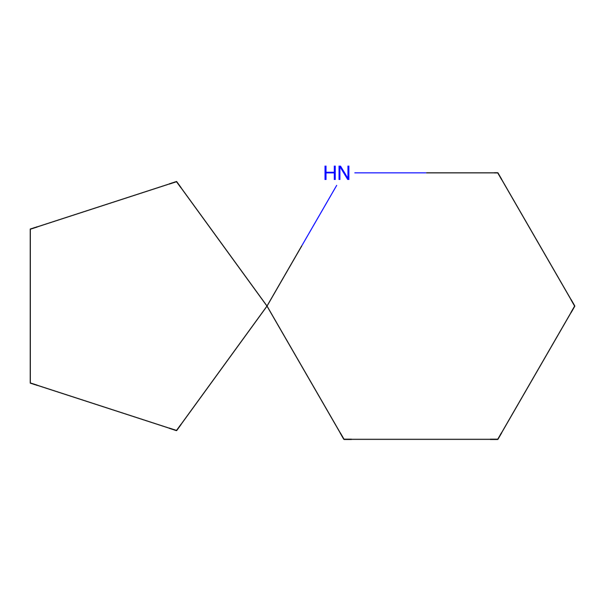6-Azaspiro[4.5]decane molecular structure, CAS 177-17-3