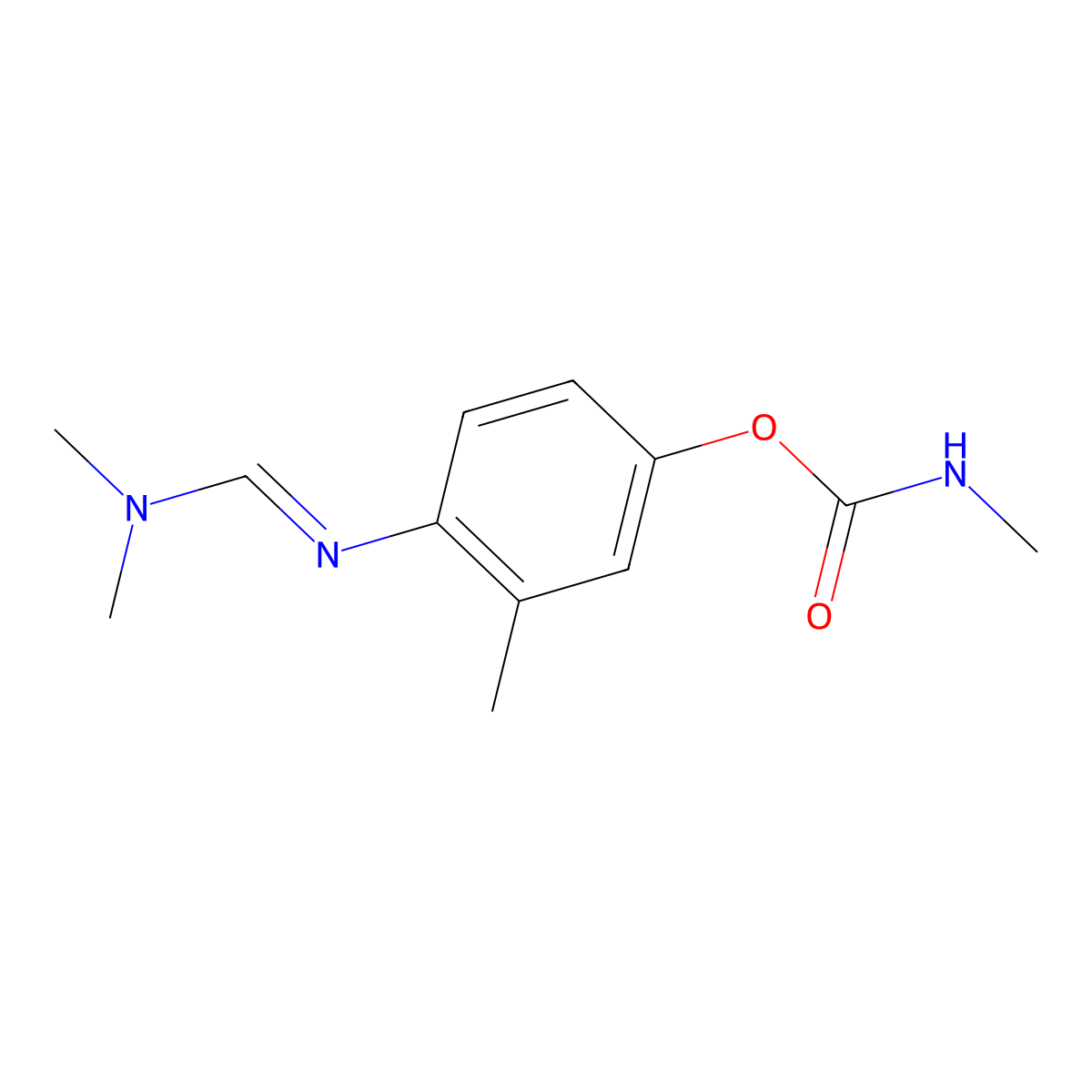 Formparanate molecular structure, CAS 17702-57-7