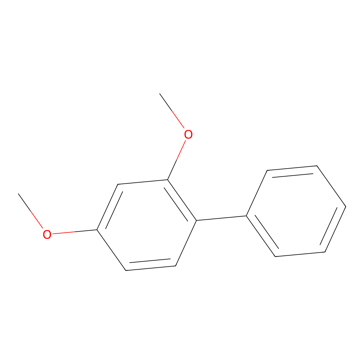 2,4-Dimethoxy-1,1'-biphenyl molecular structure, CAS 17715-56-9
