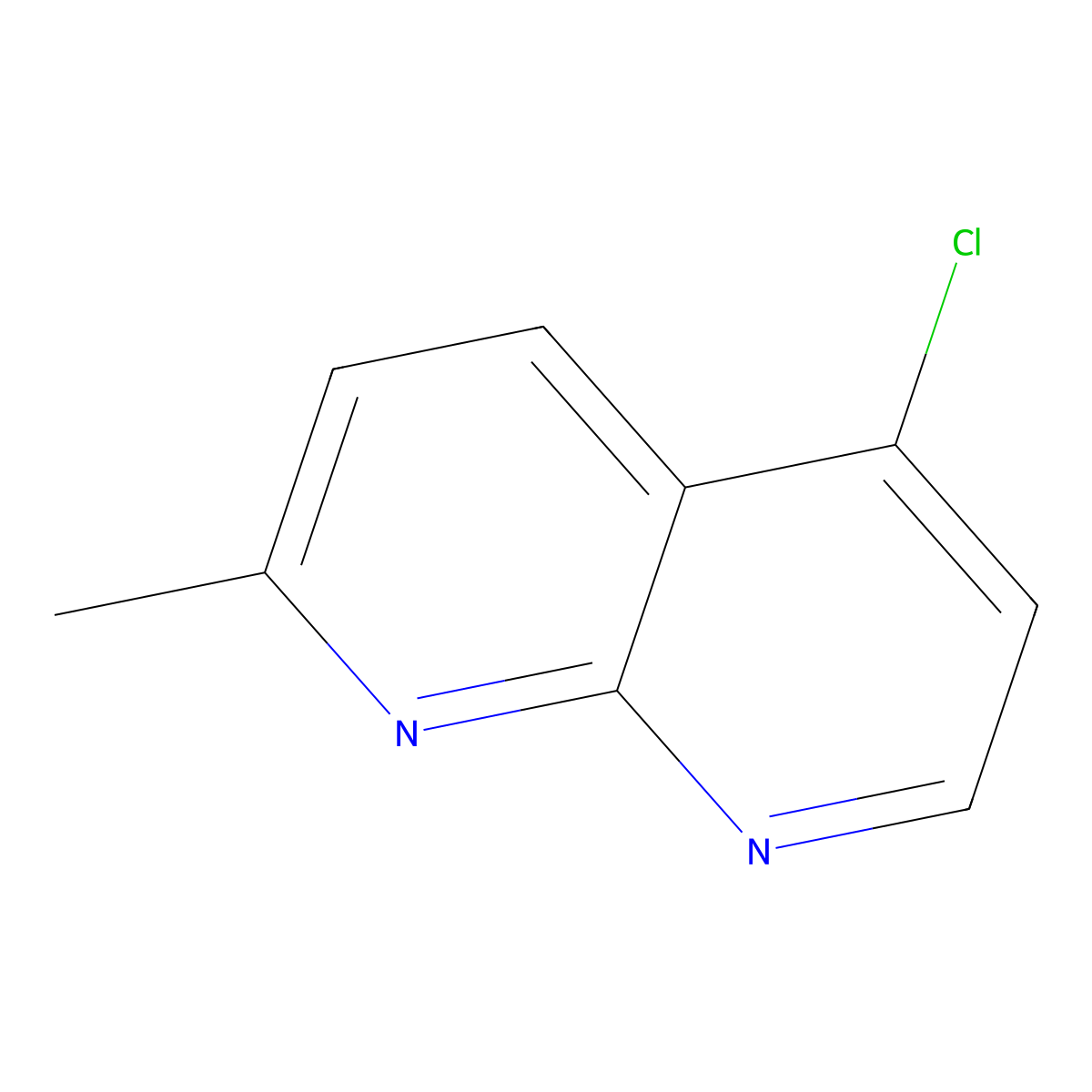 5-Chloro-2-methyl-1,8-naphthyridine molecular structure, CAS 1772-45-8