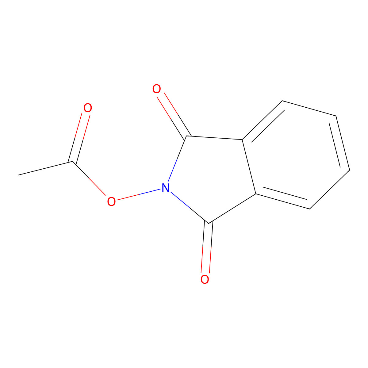 1,3-dioxo-2,3-dihydro-1H-isoindol-2-yl acetate molecular structure, CAS 17720-64-8