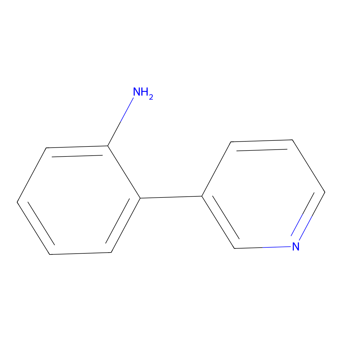 2-Pyridin-3-ylaniline molecular structure, CAS 177202-83-4