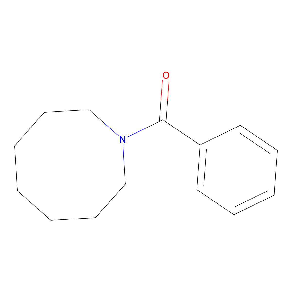 1-Benzoylazocane molecular structure, CAS 17721-46-9
