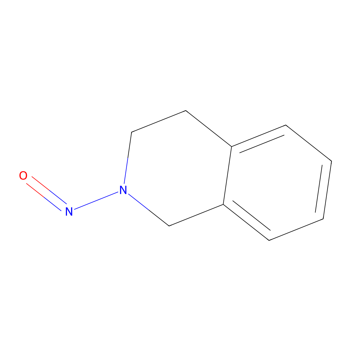 2-Nitroso-1,2,3,4-tetrahydroisoquinoline molecular structure, CAS 17721-96-9