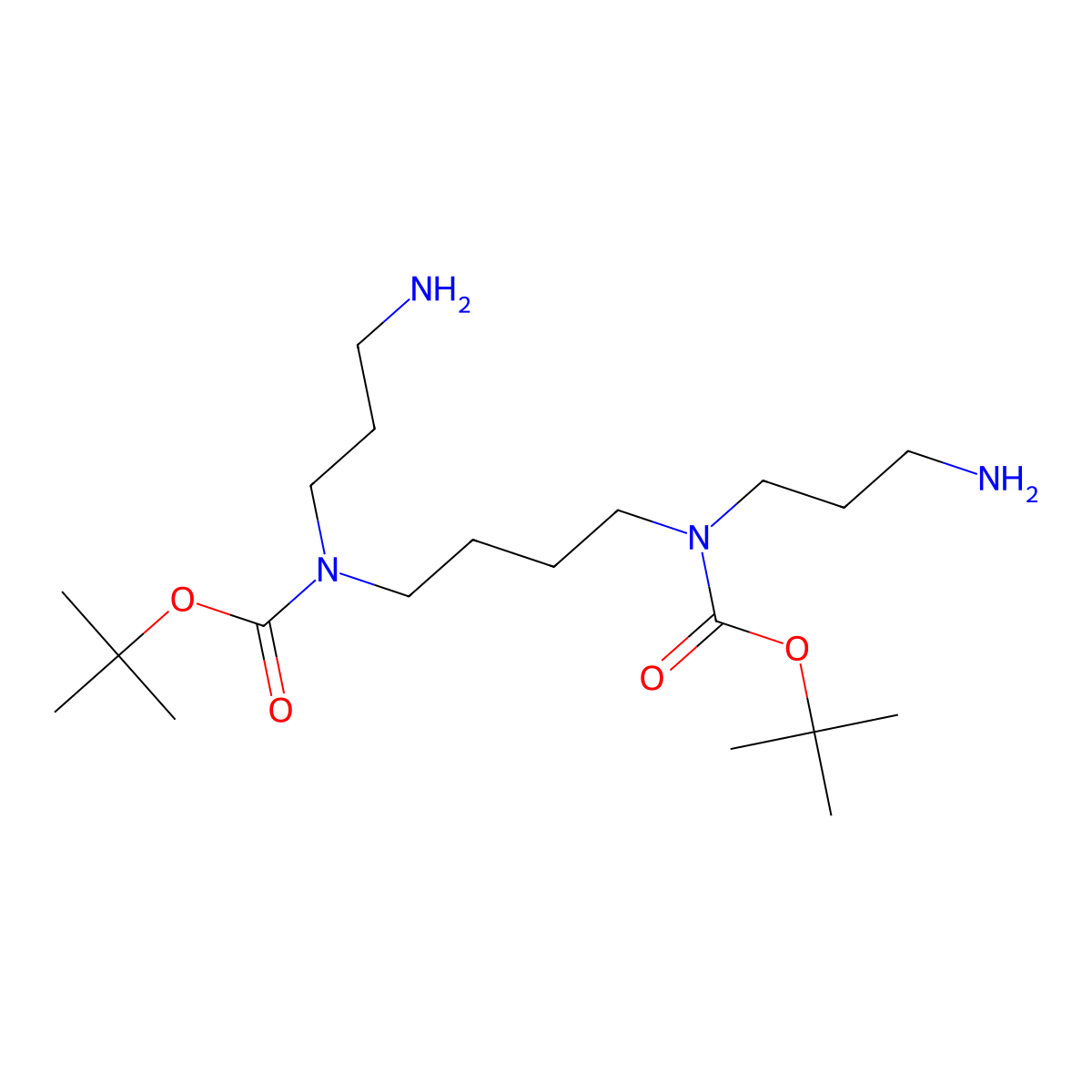 Spermine(hbbh) molecular structure, CAS 177213-61-5