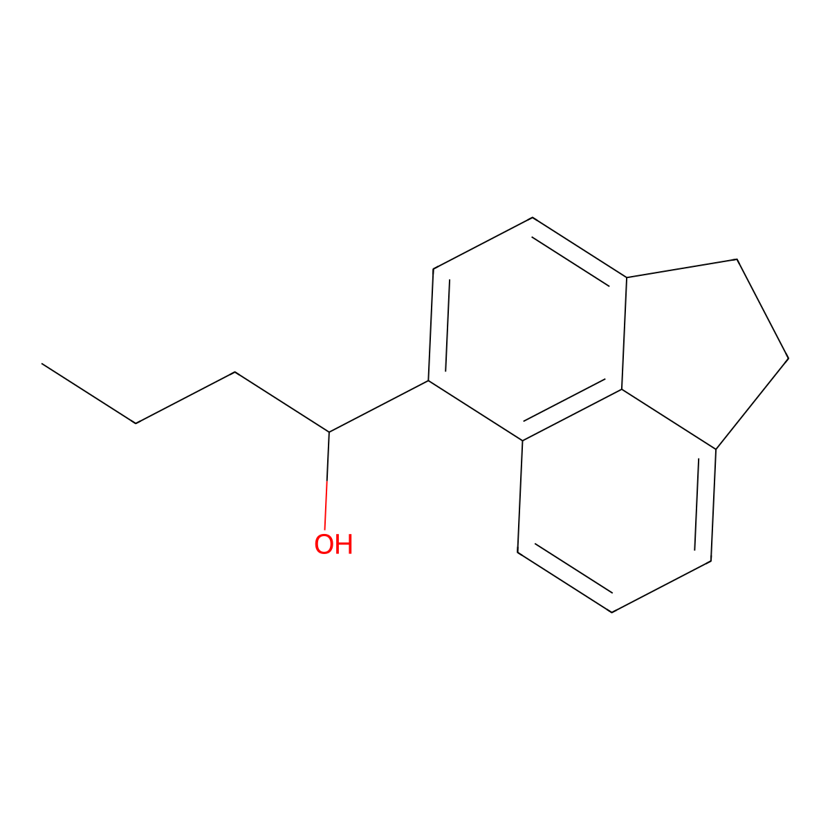 1,2-Dihydro-|A-propyl-5-acenaphthylenemethanol molecular structure, CAS 1772137-62-8