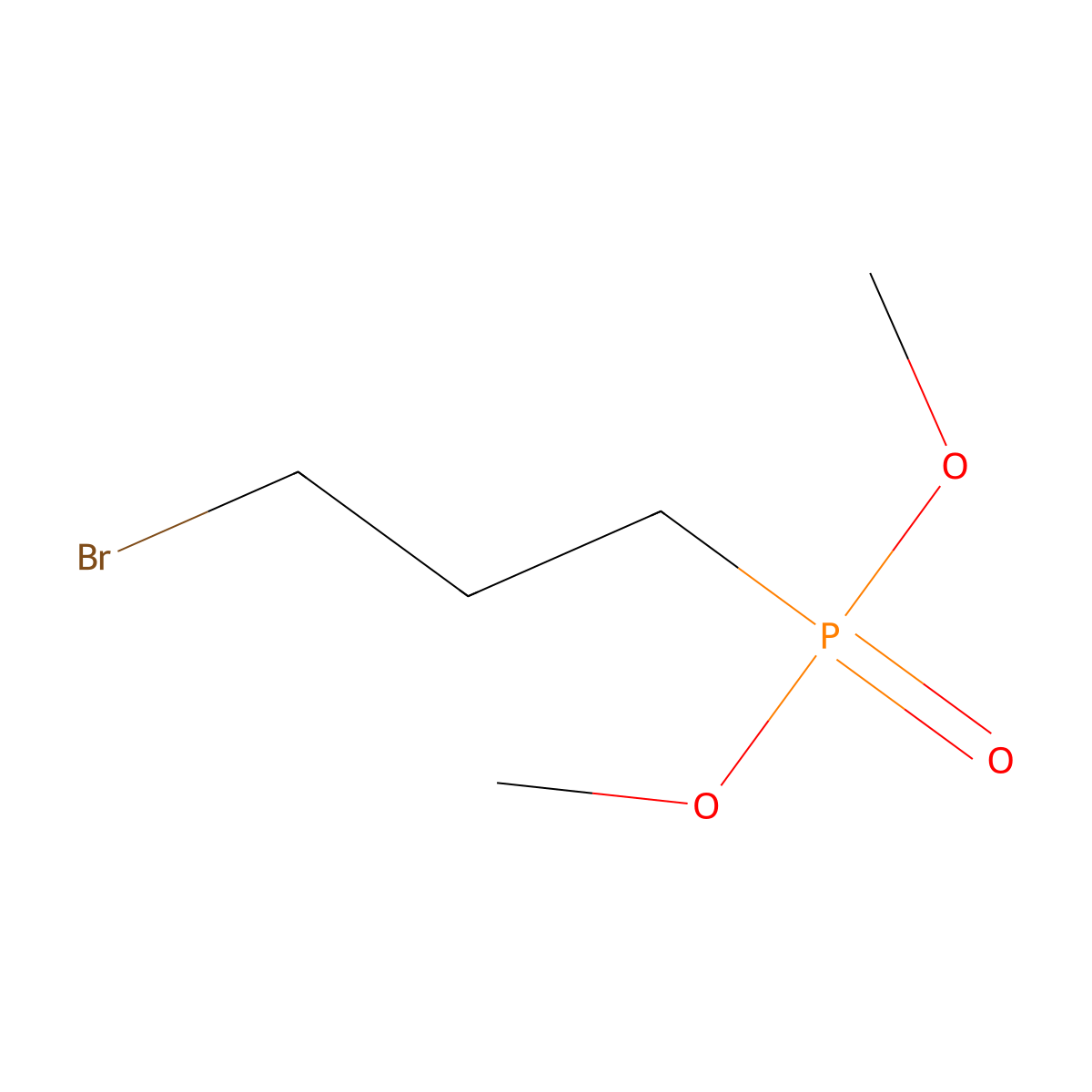1-Bromo-3-dimethoxyphosphorylpropane molecular structure, CAS 177342-84-6
