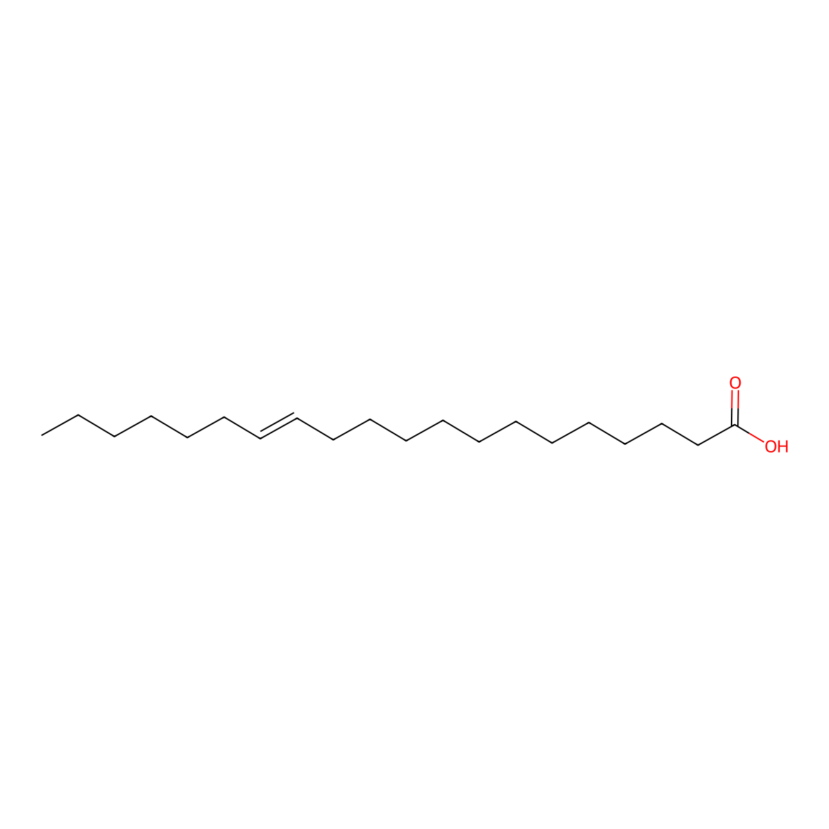 Paullinic acid molecular structure, CAS 17735-94-3