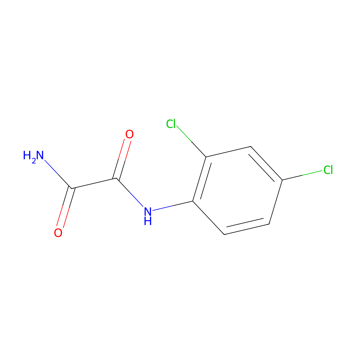 N~1~-(2,4-dichlorophenyl)ethanediamide molecular structure, CAS 17738-96-4