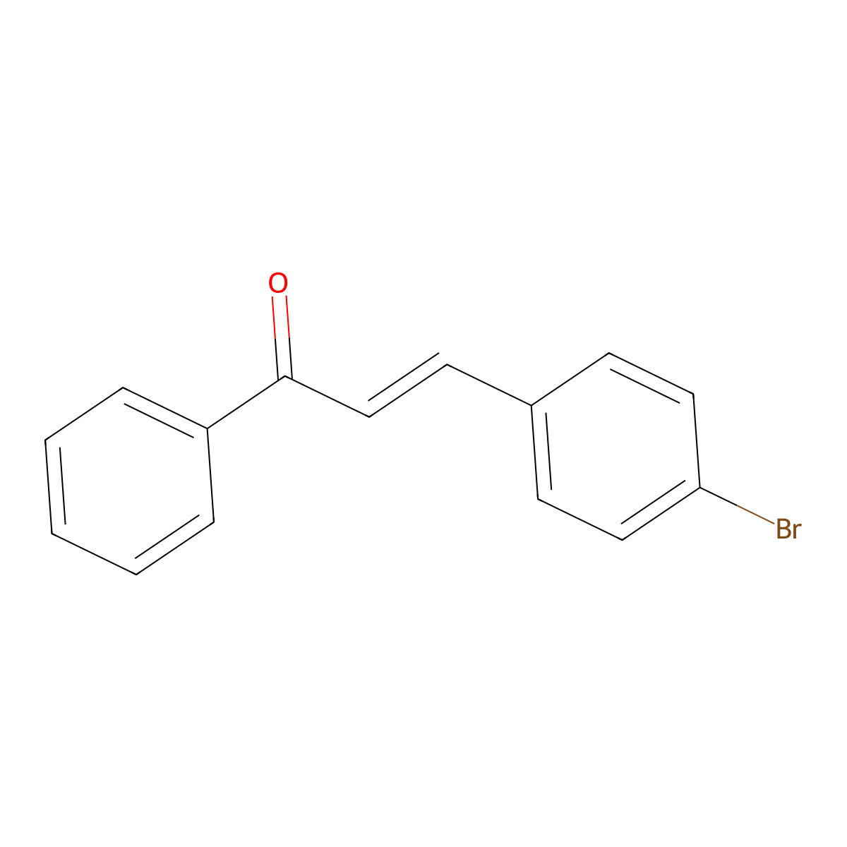 4-Bromochalcone molecular structure, CAS 1774-66-9