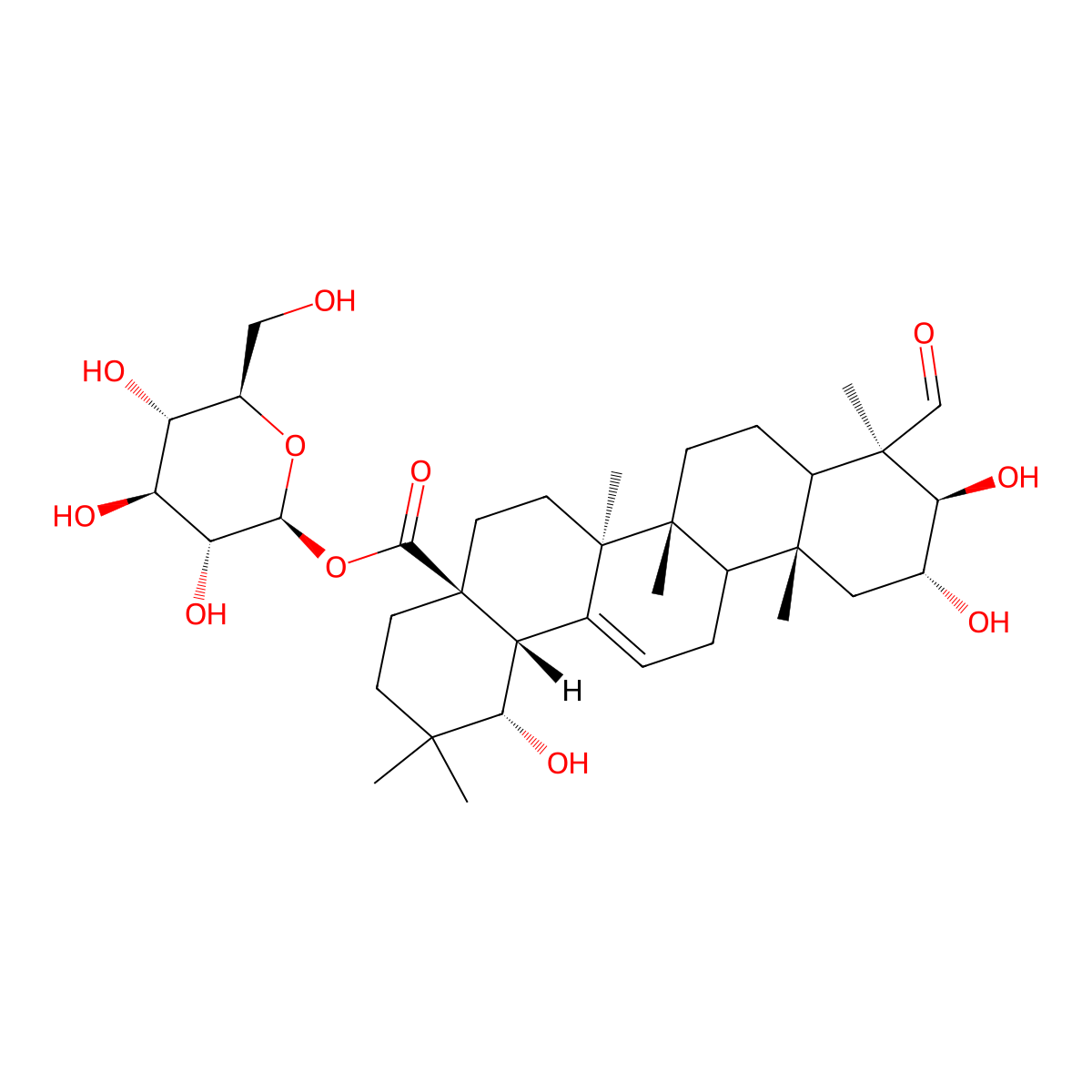 Paradrymonoside molecular structure, CAS 177413-34-2