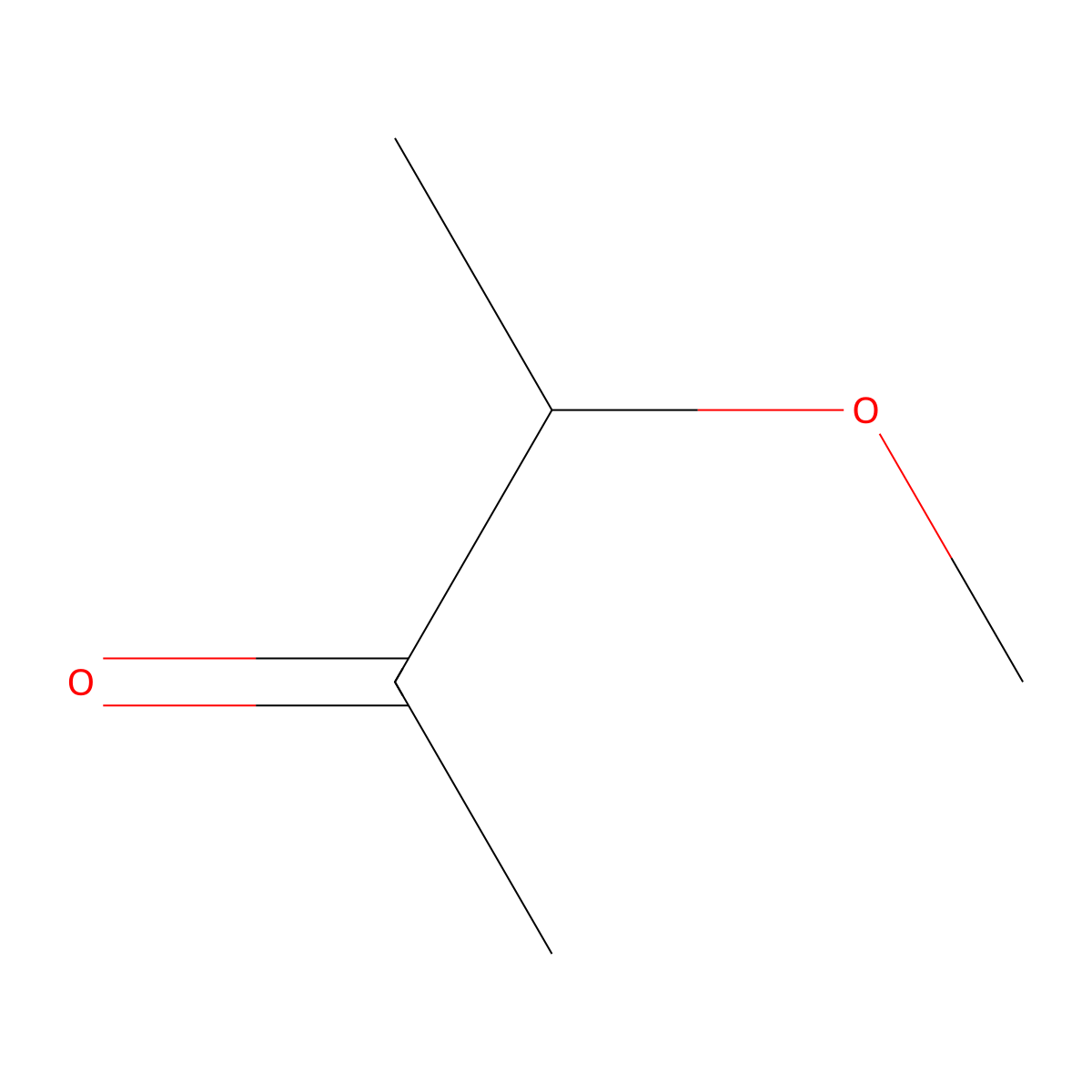3-Methoxybutan-2-one molecular structure, CAS 17742-05-1