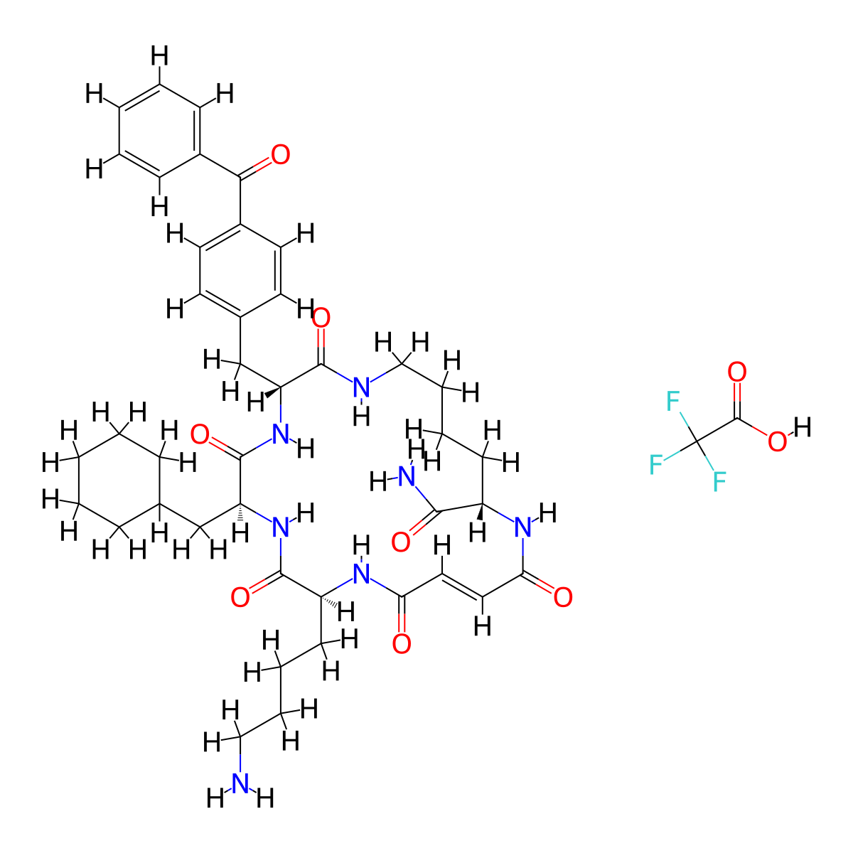 6bK TFA molecular structure, CAS 1774353-12-6