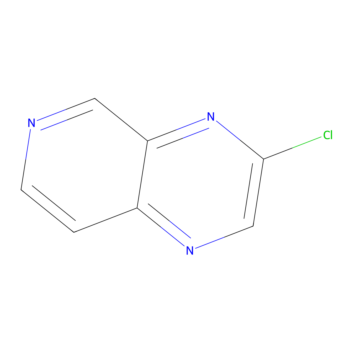 3-Chloropyrido[3,4-b]pyrazine molecular structure, CAS 1774892-76-0