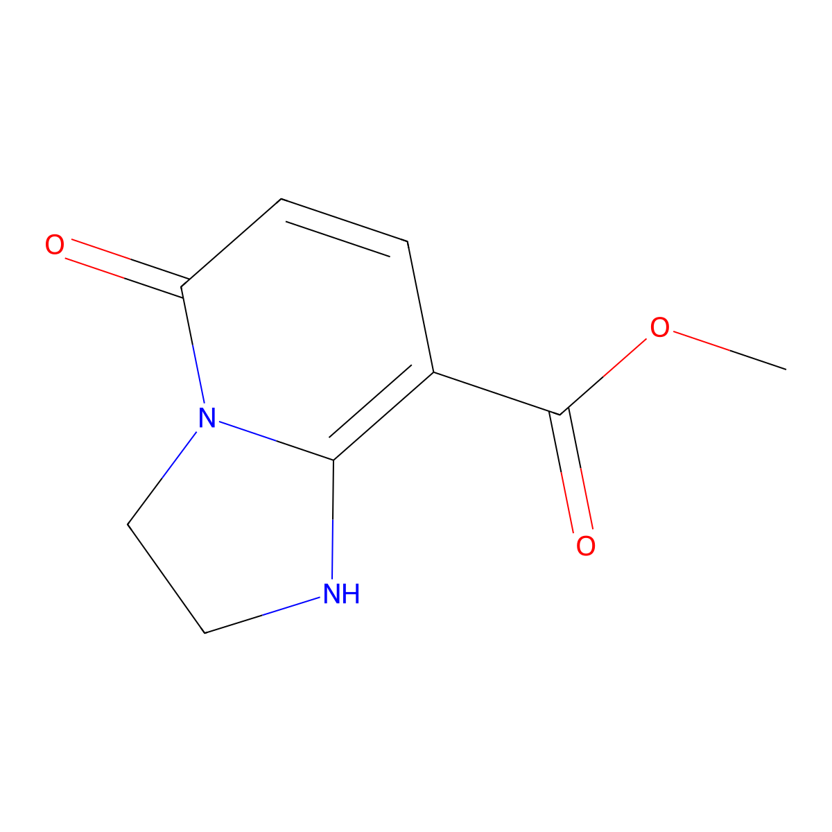 Methyl 5-oxo-1,2,3,5-tetrahydroimidazo[1,2-a]pyridine-8-carboxylate molecular structure, CAS 1774901-73-3