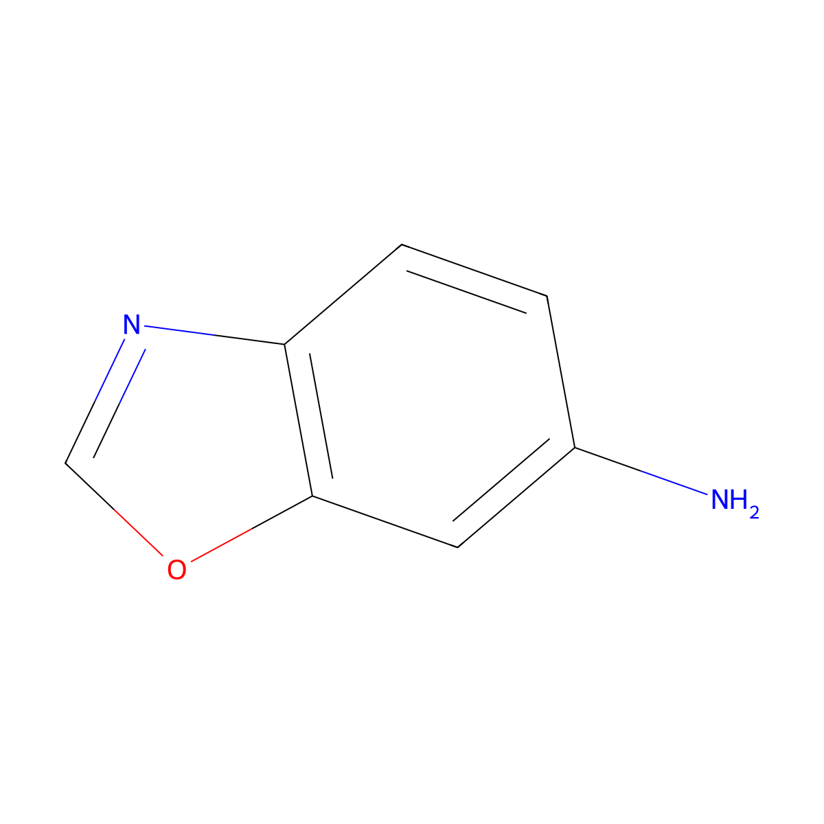 1,3-Benzoxazol-6-amine molecular structure, CAS 177492-52-3