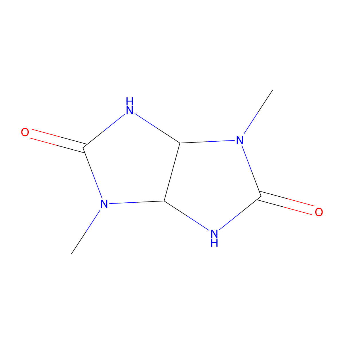 1,4-dimethyltetrahydroimidazo[4,5-d]imidazole-2,5(1H,3H)-dione molecular structure, CAS 17754-76-6