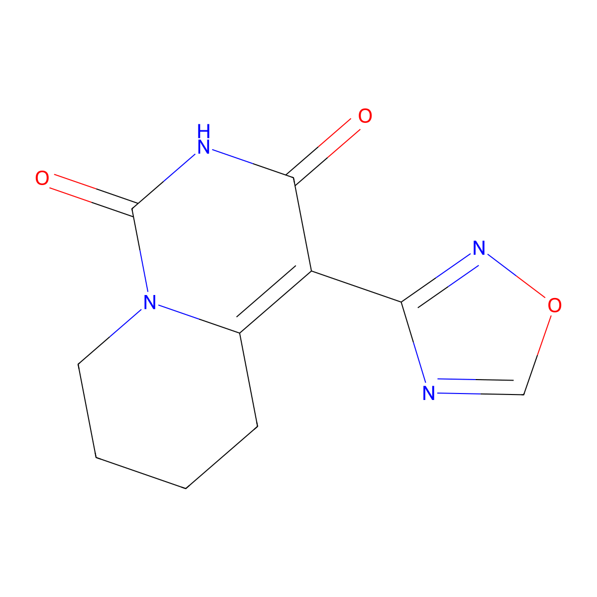4-(1,2,4-oxadiazol-3-yl)-5,6,7,8-tetrahydro-1H-pyrido[1,2-c]pyrimidine-1,3(2H)-dione molecular structure, CAS 1775484-32-6