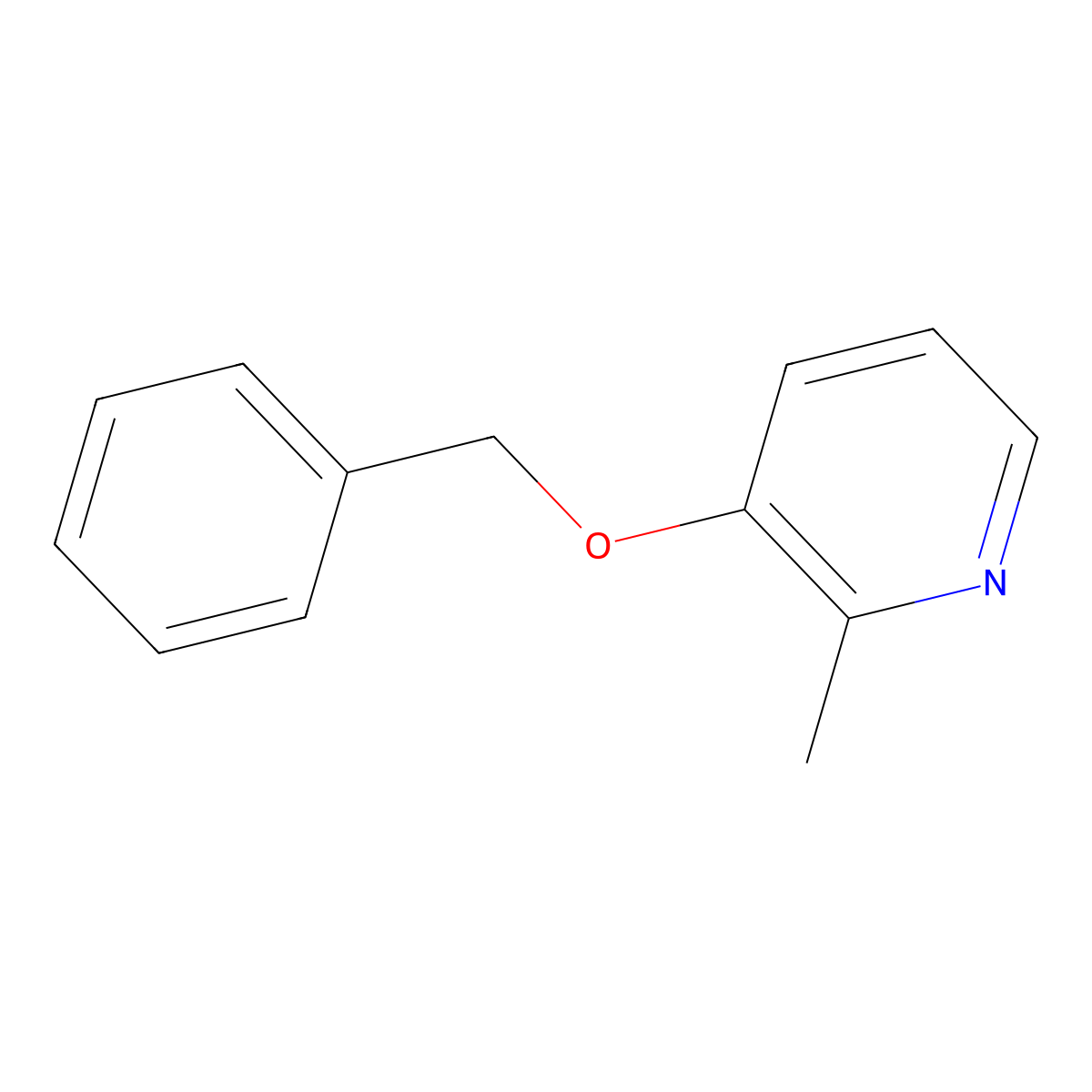 3-(Benzyloxy)-2-methylpyridine molecular structure, CAS 177559-01-2