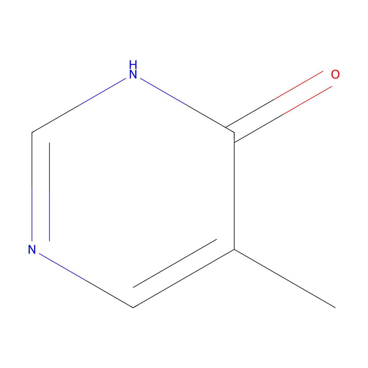 4-Pyrimidinol, 5-methyl- molecular structure, CAS 17758-52-0