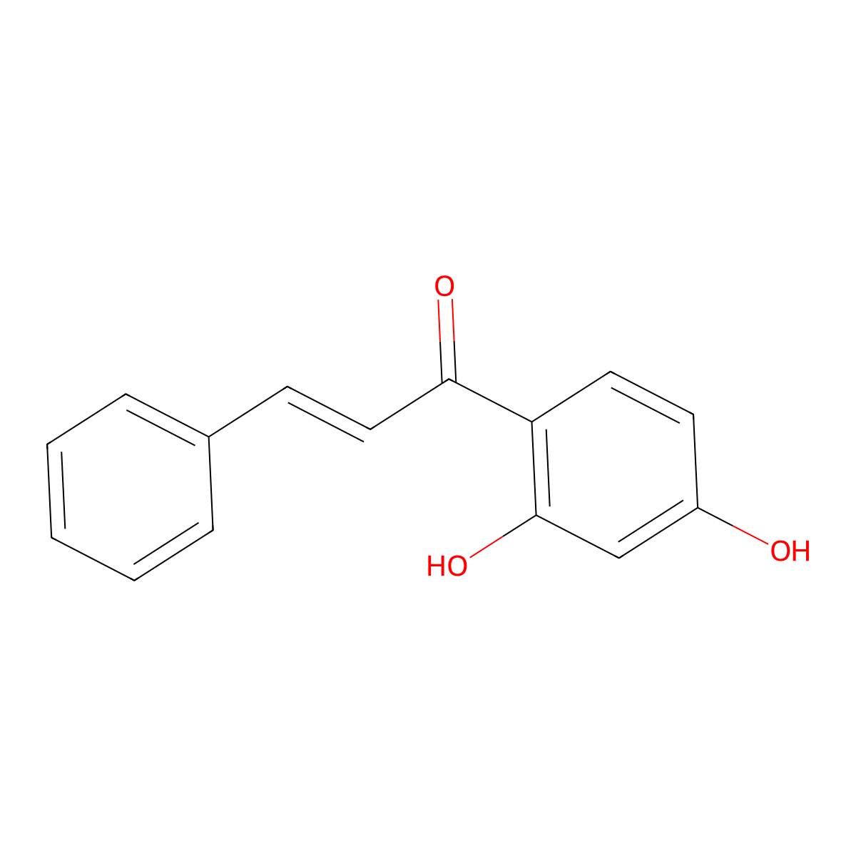 2',4'-Dihydroxychalcone molecular structure, CAS 1776-30-3