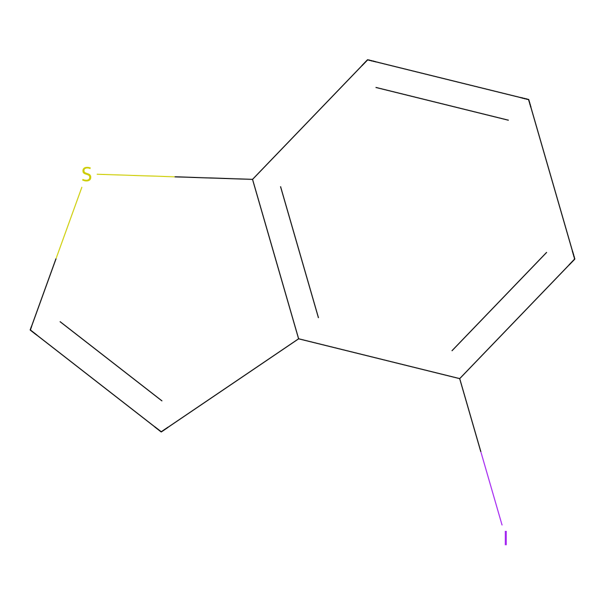 4-Iodobenzo[b]thiophene molecular structure, CAS 177735-21-6