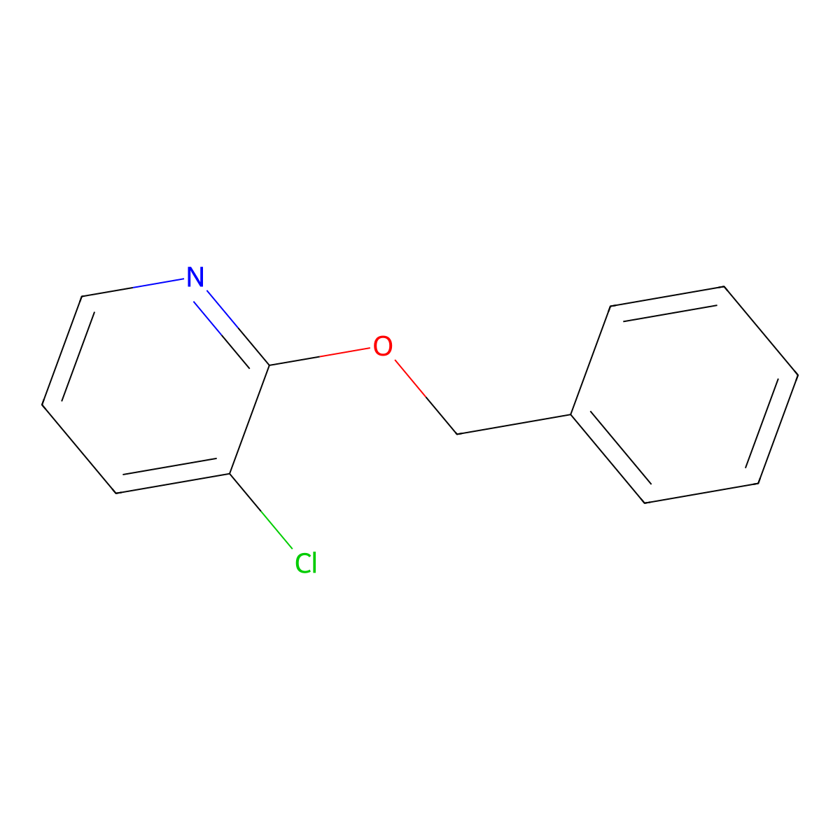 2-(Benzyloxy)-3-chloropyridine molecular structure, CAS 177743-07-6