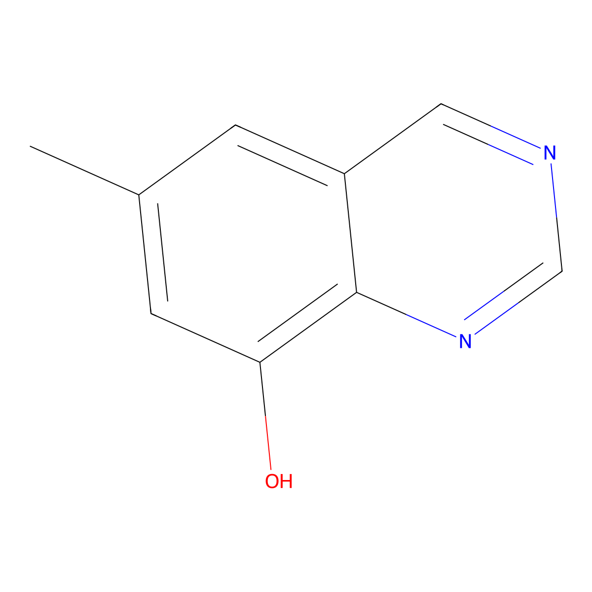 6-Methylquinazolin-8-ol molecular structure, CAS 1777863-57-6