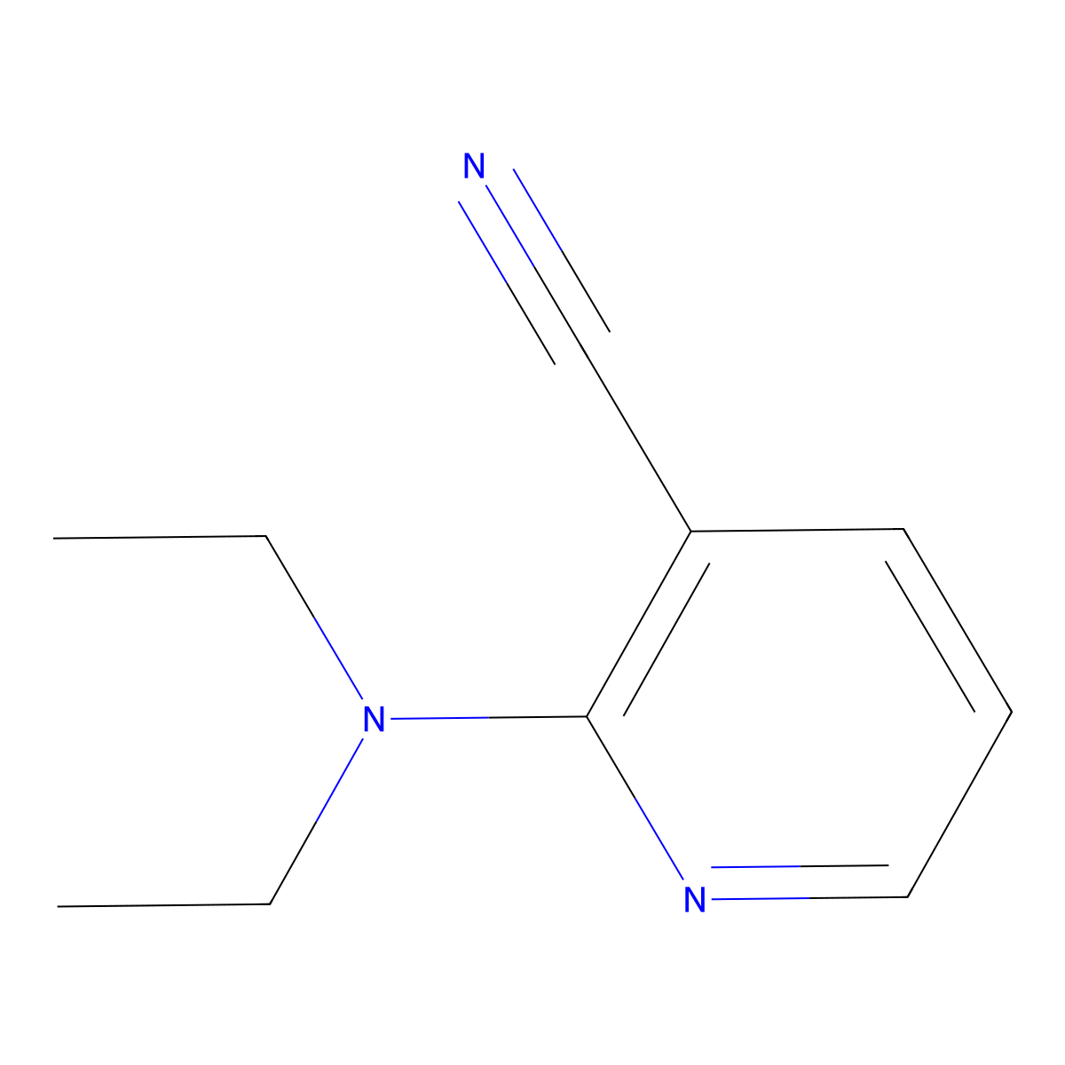 2-(Diethylamino)nicotinonitrile molecular structure, CAS 17782-02-4