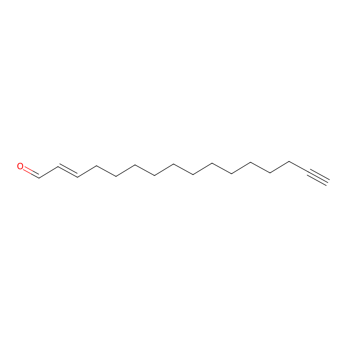 (E)-2-Hexadecenal Alkyne molecular structure, CAS 1778692-99-1