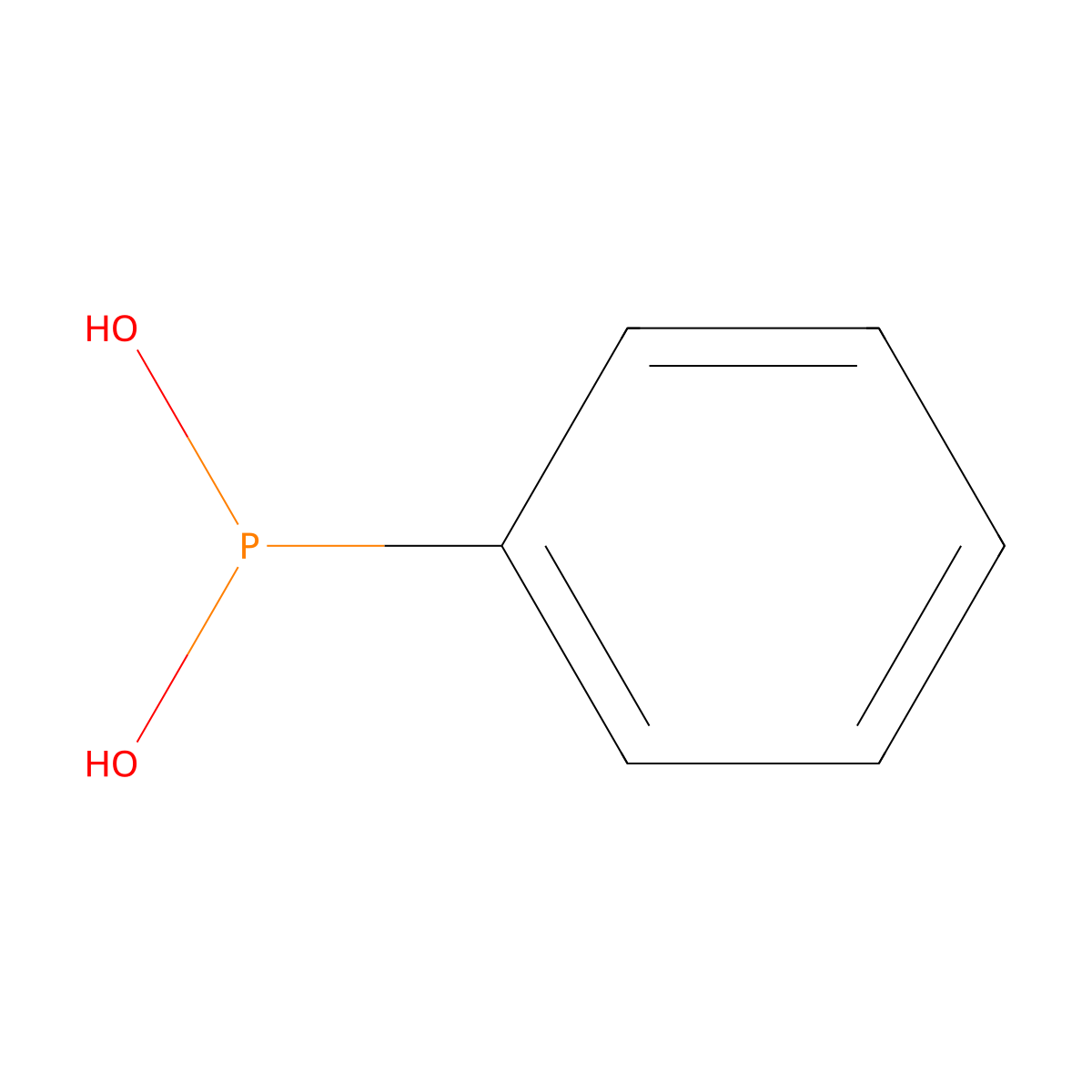Phenylphosphinic acid molecular structure, CAS 1779-48-2