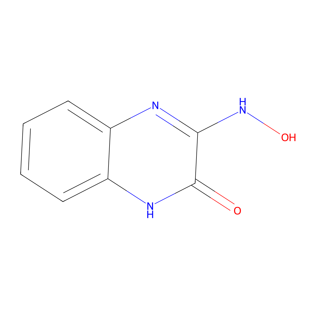 3-(Hydroxyimino)-1,2,3,4-tetrahydroquinoxalin-2-one molecular structure, CAS 177944-77-3