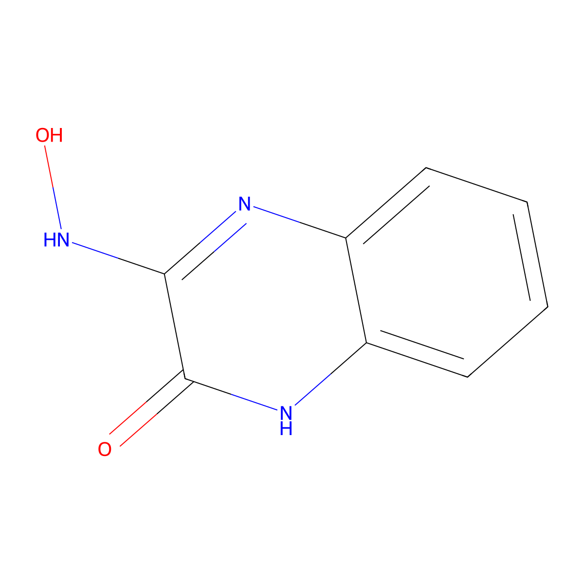 3-(Hydroxyimino)-1,2,3,4-tetrahydroquinoxalin-2-one molecular structure, CAS 177944-77-3